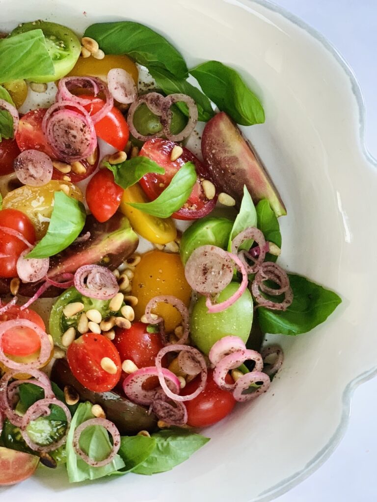 Photo of Ottolenghi Simple Tomato Salad with sumac